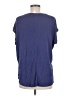 Double Zero Blue Short Sleeve Top Size M - photo 2