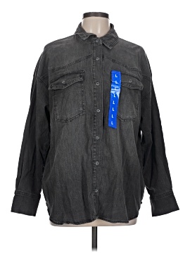 Gloria Vanderbilt Long Sleeve Button Down Shirt