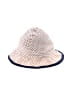 Bella Bliss 100% Cotton Polka Dots White Bucket Hat One size (toddler) - photo 1