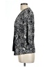 Brittany Black Black 3/4 Sleeve Blouse Size L - photo 5