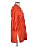 Talbots 100% Cotton Orange 3/4 Sleeve Blouse Size M - photo 4