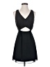 BCBGeneration 100% Recycled Polyester Solid Black Cocktail Dress Size 2 - photo 1