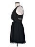BCBGeneration 100% Recycled Polyester Solid Black Cocktail Dress Size 2 - photo 5