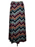 Donna Moore Chevron-herringbone Teal Casual Skirt One size - photo 2