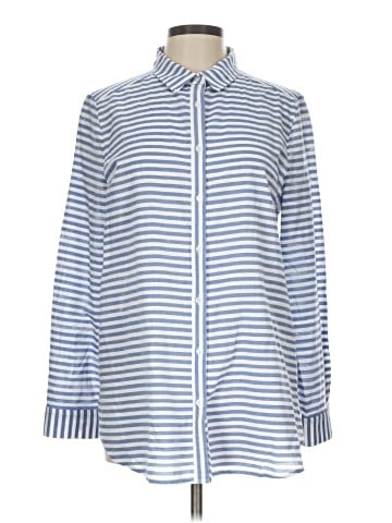 Peck & Peck Long Sleeve Button-Down Shirt (view 1)