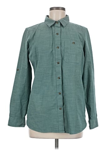 L.L.Bean Long Sleeve Button-Down Shirt (view 1)