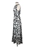 MSK 100% Rayon Print Silver Casual Dress Size S - photo 5