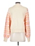 Divided by H&M 100% Acrylic Print Orange Pullover Sweater Size S - photo 2