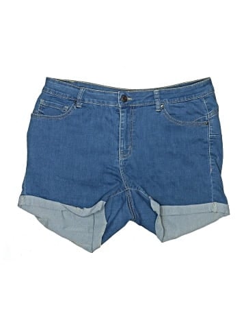 Wax Jean Denim Shorts (view 1)