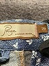 Paige Chevron-herringbone Blue Jeans Size 25 waist - photo 4