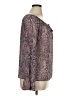 Apostrophe 100% Polyester Brown Long Sleeve Blouse Size 14 - photo 4