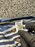 Chick Pea Stripes Blue Short Sleeve Henley Size 6-9 mo - photo 3
