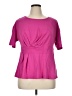 Worthington Pink Short Sleeve Top Size 0X - photo 1