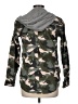 Divided by H&M 100% Cotton Camo Green Jacket Size 6 - photo 2