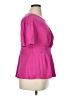 Worthington Pink Short Sleeve Top Size 0X - photo 4