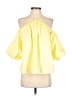 Milly Yellow 3/4 Sleeve Blouse Size P (petite) - photo 1