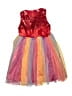 Unbranded 100% Polyester Red Dress Size 4T (estimated) - photo 1