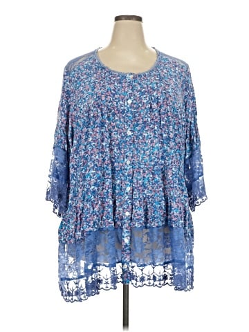 Roaman's Long Sleeve Blouse (view 1)