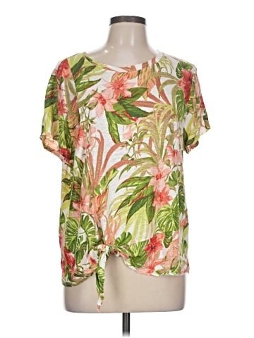 J.Jill Short Sleeve Blouse (view 1)