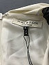 Halston Heritage Ivory Cocktail Dress Size 8 - photo 7