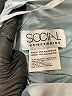 Social 100% Polyester Blue Casual Dress Size 6 - photo 4