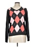 IZOD 100% Cotton Argyle Black Pullover Sweater Size L - photo 1