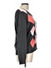 IZOD 100% Cotton Argyle Black Pullover Sweater Size L - photo 4