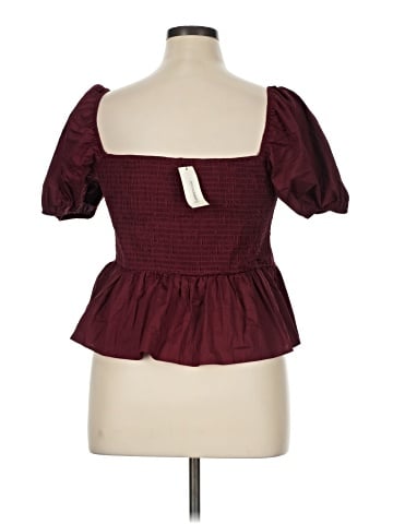 Francesca's Short Sleeve Blouse (view 2)
