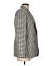 Anne Klein Houndstooth Gray Blazer Size M - photo 4
