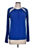 MICHAEL Michael Kors Blue Long Sleeve Blouse Size L - photo 1