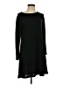 West Loop Solid Black Casual Dress Size M - photo 1