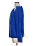 MICHAEL Michael Kors Blue Long Sleeve Blouse Size L - photo 5