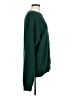 Basix Solid Green Pullover Sweater One size - photo 4