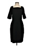 Ann Taylor Solid Black Cocktail Dress Size 4 (petite) - photo 1