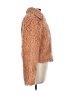ASOS 100% Polyester Tan Faux Fur Jacket Size 10 - photo 4