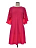 Taylor Solid Pink Cocktail Dress Size 8 - photo 1