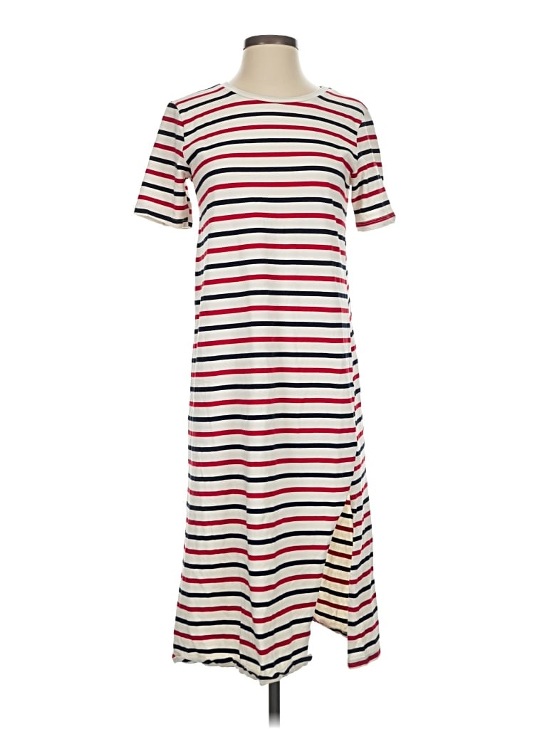 Pre-owned Pomander Place Casual Dress In White