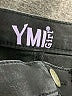 YMI Solid Black Jeans Size 5 - photo 3