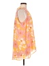 DR2 100% Polyester Yellow Sleeveless Blouse Size L - photo 4