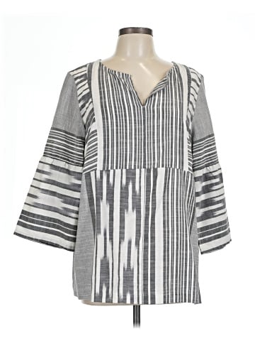 Purejill 3/4 Sleeve Blouse (view 1)