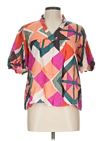 THML Short Sleeve Blouse (view 1)