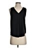 Mine 100% Polyester Black Sleeveless Blouse Size S - photo 1