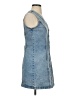 FRYE Blue Sleeveless Button-Down Shirt Size XS - photo 4