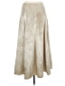 Vince. Metallic Silver Formal Skirt Size 6 - photo 2