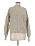 Ted Baker London Metallic Tan Turtleneck Sweater Size 6 (2) - photo 1