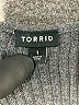 Torrid Gray Casual Dress Size 1X Plus (1) - photo 4