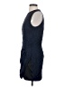 wren 100% Silk Blue Cocktail Dress Size S - photo 5