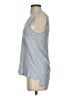 Sigrid Olsen Blue Silver Sleeveless Top Size S - photo 5