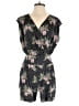 CAbi Floral Black Romper Size S - photo 1