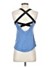 Nike 100% Polyester Blue Active Tank Size XS - photo 2